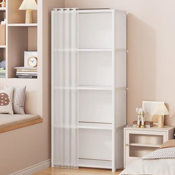 書架置物架落地簡易家用多層客廳儲物柜子窄縫小書柜靠墻邊角收納