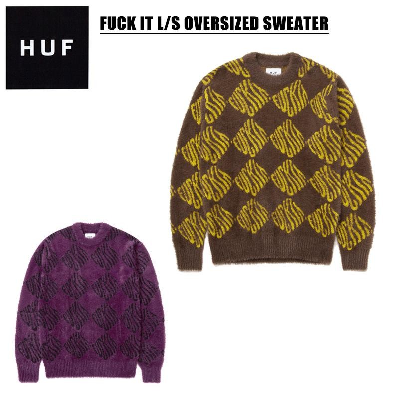 ハフ HUF FUCK IT L/S OVERSIZED SWEATER オーバーサイズ セーター ニット 女性用 ウィメンズ レディース[BB] |  LINEブランドカタログ