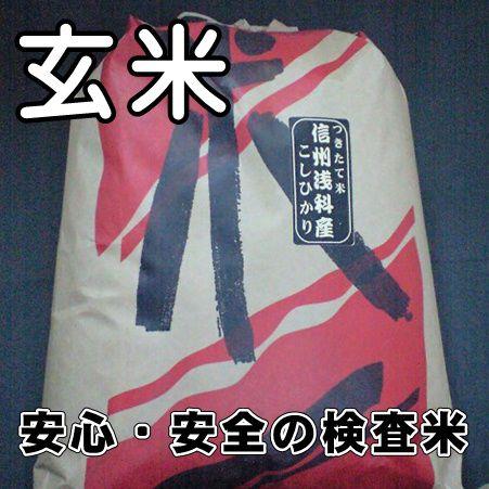 お米　米５年度米 玄米長野県産（旧浅科村産）玄米特A米玄米5Kg