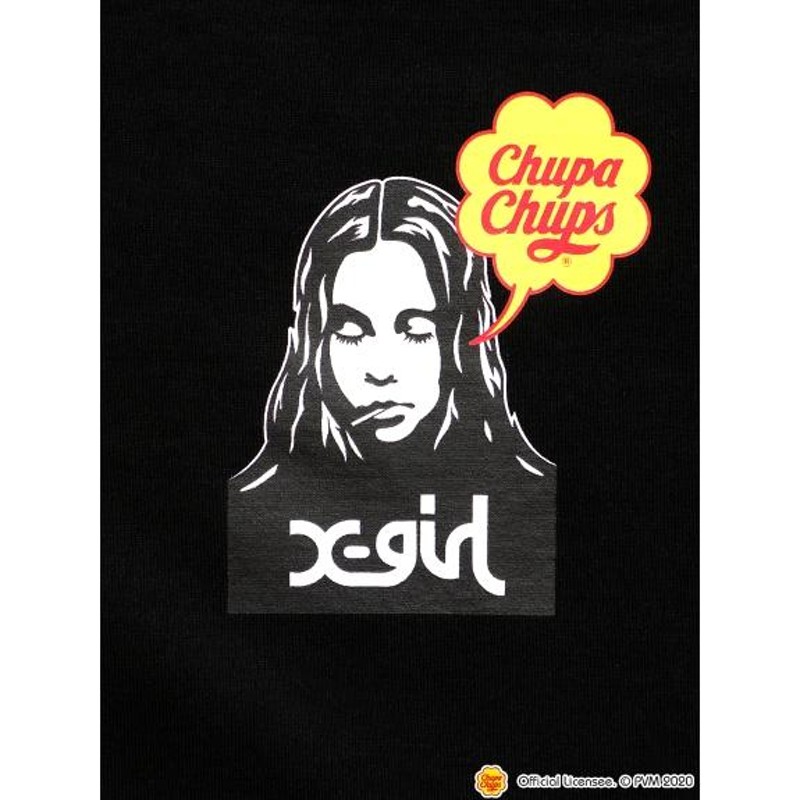 エックスガール X-GIRL CHUPA CHUPS S/S TEE チュッパチャプス