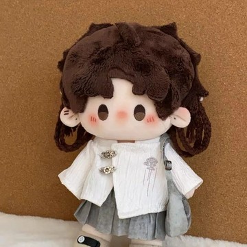 臺灣出貨 20cm娃衣 20cm娃衣 棉花娃娃衣服 古風新中式娃衣套裝 日常中國風無屬性娃衣 玩偶替換裝 娃娃裝 娃衣