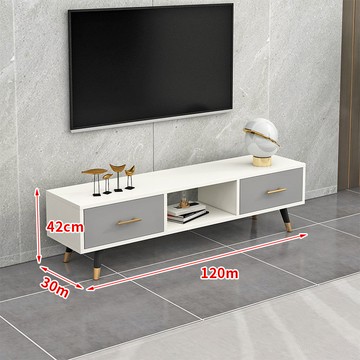 公司貨附發票  簡約電視櫃 現代電視櫃北歐客廳小戶型電視機櫃茶幾組合簡單家具地櫃輕奢 最低價 快速出貨