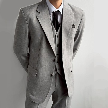 正韓奢華羊毛兩粒扣後開岔西裝外套 3色 YUPPIE 預購商品 0210