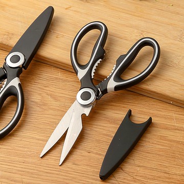 多功能廚房剪刀家用殺魚專用剪雞骨烤肉神器特大號不銹鋼強力剪子