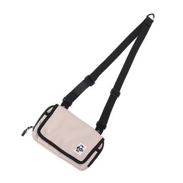CHUMS Recycle Wallet Shoulder Pouch兩用肩背包 米灰色 CH604094G057