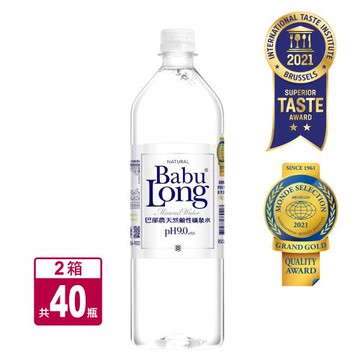 巴部農天然鹼性礦泉水 2箱組(850ml/20入/箱)