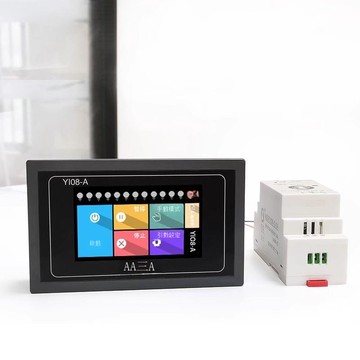 PLC可程式設計控制器簡易中文多路迴圈時間繼電器氣缸電磁閥控制模組[DD1204001]