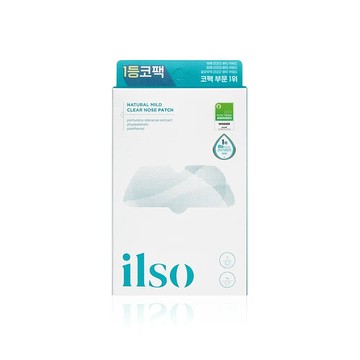 ilso 溫和舒緩粉刺清潔鼻貼 1盒(五枚)
