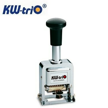 KW-trio 自動跳號 號碼機 7位數 / 個 KW-02070【APP滿額下單4%點數(單一帳號最高1000點)】7/31止