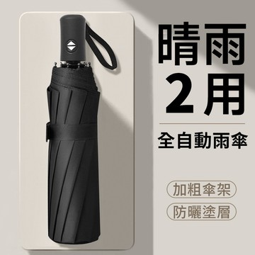 ✨台灣現貨📦 晴雨二用自動摺疊收納傘 雨傘 陽傘 折疊傘 收納傘 防曬 黑傘 防曬傘 小雨傘 自動傘 #丹丹悅生活