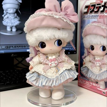 臺灣出貨✨ 新款超美黛絲公主娃娃娃衣 可愛小裙子搪膠換裝娃衣套裝