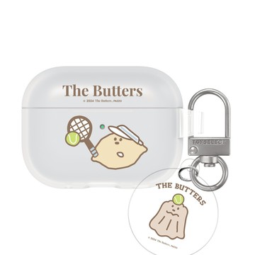 【品牌聯名】The Butters檸檬網球強悍防摔AirPods保護套(附吊飾)
