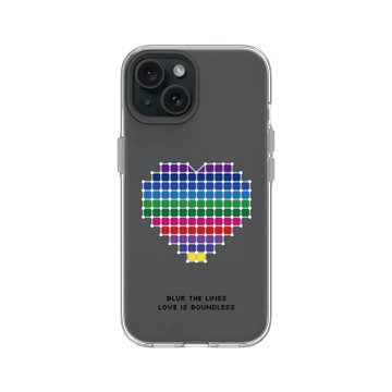 iPhone 15 Clear 透明 - PRIDE 2024: Love in All Forms - 看見愛，無視界線