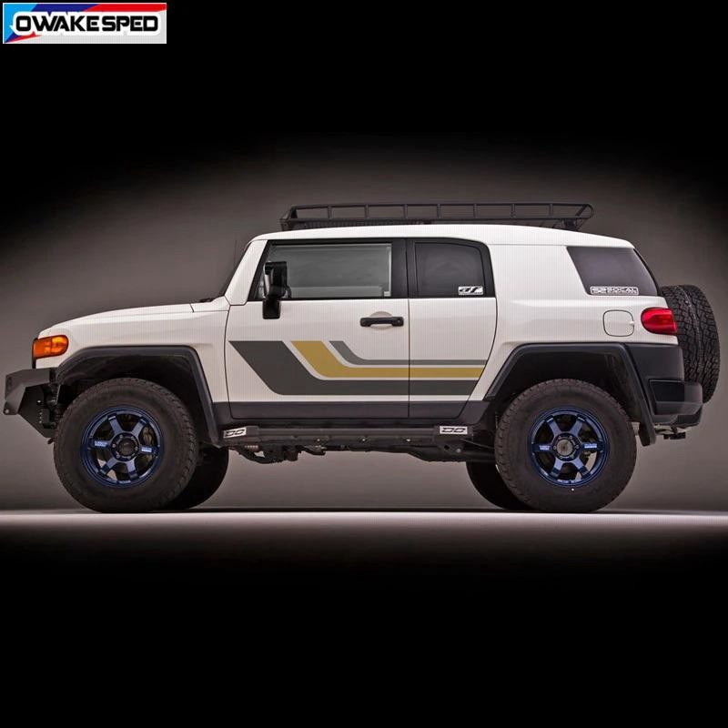 トヨタ FJクルーザー デカール ステッカー 左右 セット オフ