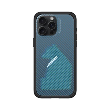 iPhone 15 Pro Max Mod NX 黑 - None - 台灣黑熊 - 線條版