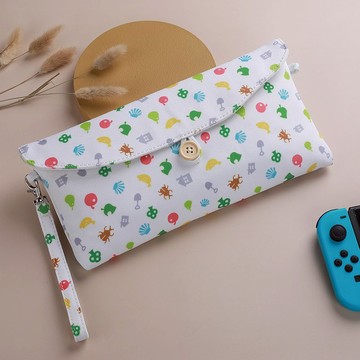 信封款式switch lite收納包switch保護包動物之森可斜跨斜背
