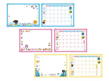 【文具通】荃翔 麻吉家族 二面 雙用 中白板 1500054 顏色及圖案依庫存隨機不可選 A2010318【APP滿額下單10%點數(單一帳號最高5000點)】1/31止