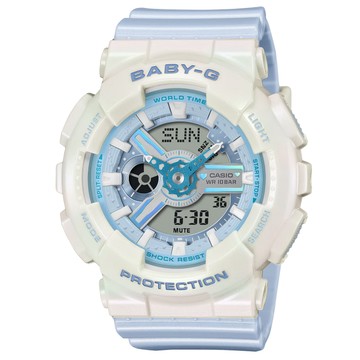 CASIO BABY-G 夢幻色彩 雙顯腕錶 錶 手錶 送禮 BA-110PD-2A