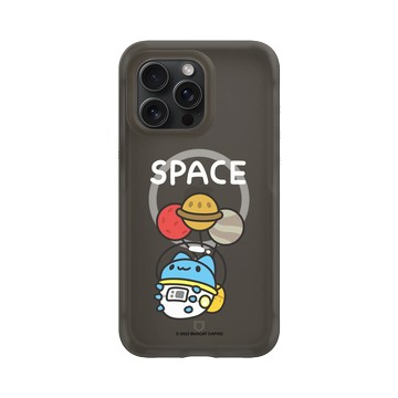 iPhone 15 Pro Max AirX 本質黑 - 貓貓蟲咖波 Bugcat Capoo - 咖波漂浮星球