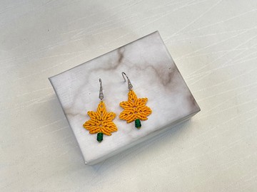 220826 Macrame 南美蠟線 耳環