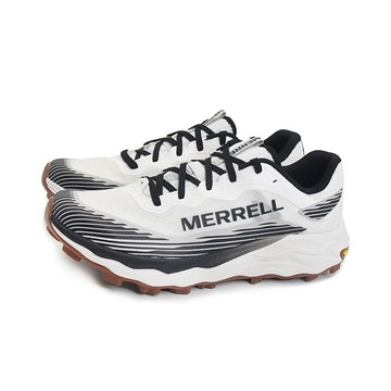 Merrell (男)AGILITY PEAK 6 輕量戶外越野訓練鞋 男鞋-黑白色