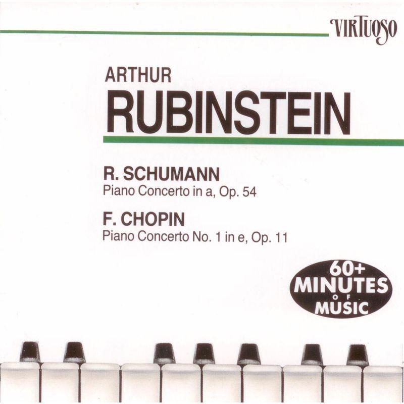 Arthur Rubinstein Plays Piano Concertos by Schumann, Op.54  Chopin, N