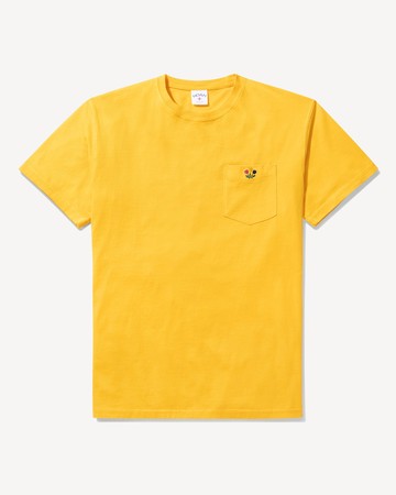 Noah Tulip Pocket Tee Gold / XS