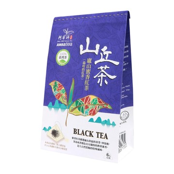 AWAStea 阿華師 廬山蜜香紅茶 100%臺灣茶  5g  6包  1袋