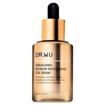 DR.WU 達爾膚 台灣公司貨 角鯊玫瑰果賦活精華油  30ml  1瓶