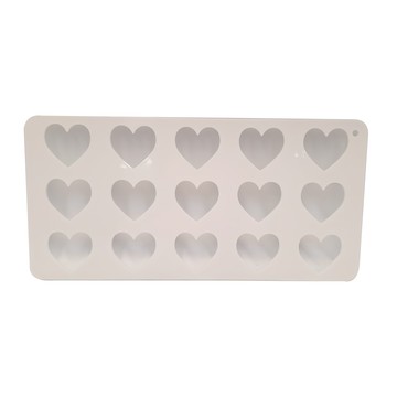 unopan 屋諾 心型瓦片酥 -40~200度 冷凍烘焙料理多功能使用 聚乙烯  265 x 130mm  1片