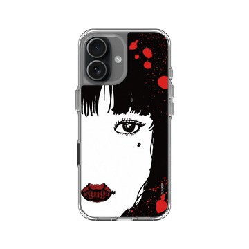 iPhone 17 Clear Case（相機按鈕） 透明 - 伊藤潤二驚選集 Junji Ito - 抽色設計款 - 富江