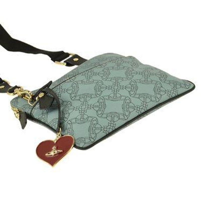 vivienne westwood ヴィヴィアン・ウエストウッド 13-317 logomania/gry ショルダーバッグ レディース  ショルダーバッグ | LINEショッピング