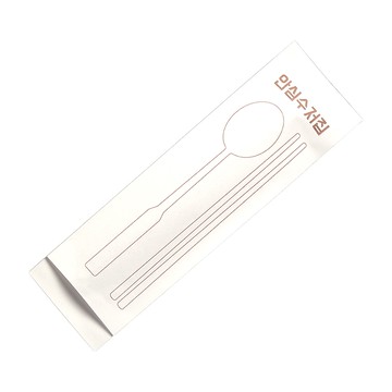 Food Print Tech 安心白色整合式餐具套  1000件