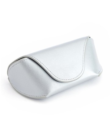 Monogrammed Leather Sunglasses Carrying Case
