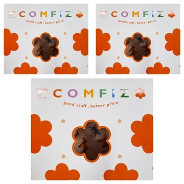 COMFIZ 康菲 3D醫療口罩 小童用 3~7歲  3盒  毛小孩的家 米色  30片