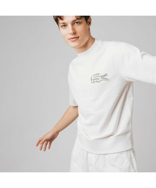 Lacoste ラコステ　スウェット　同色　ブラック　サイズL