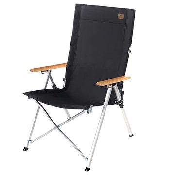 Naturehike 挪客 鋁合金輕便折疊躺椅 ty03款 天野 nh17t003-y  黑色  1入