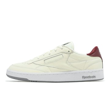 Reebok 休閒鞋 Club C 85 Vintage 男鞋 女鞋 米白 紅 40週年 仿舊 低筒 復古 100209026