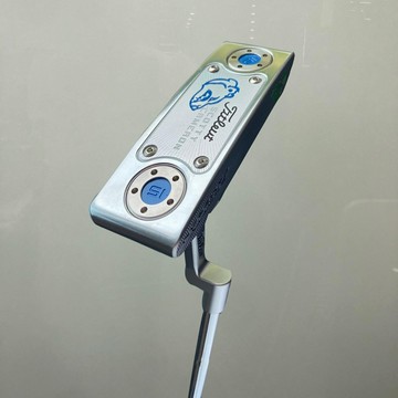 正品試打桿 穩定手感好  寬直條 狼頭 一字推桿