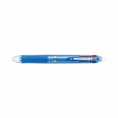 パイロット／フリクションボール4　0.5mm ライトブルー(LKFB-80EF-LB)こすると消える4色ボールペン 多色ゲルインキボールペン　PILOT