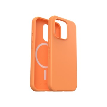 OTTERBOX iPhone 15 Pro 6.1吋 Symmetry Plus 炫彩幾何保護殼-橙(支援MagSafe)