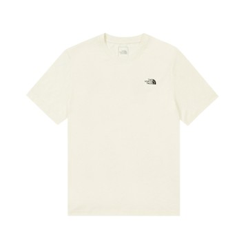 The North Face 北臉 短袖上衣 男 吸濕排汗 亞規 M SS IMMERSED OUTDOORS TEE 米白 NF0A8DE7QLI