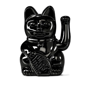 LUCKY CAT｜德國DONKEY 幸運繽紛埃及貓神限定款招財貓 亮黑