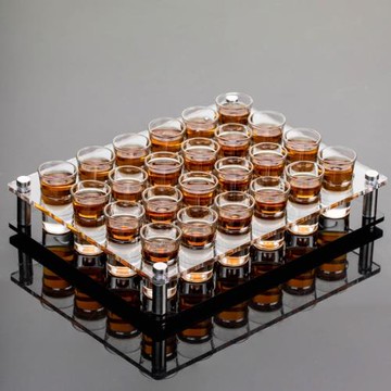 KTV酒吧shot杯小號子彈杯烈酒玻璃杯B52轟炸機杯白酒杯亞克力杯架