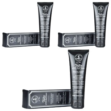 Taylor of Old Bond Street 傑明紳士 Luxury 鬍後乳 敏感肌適用 不含酒精 - 75ml  3個