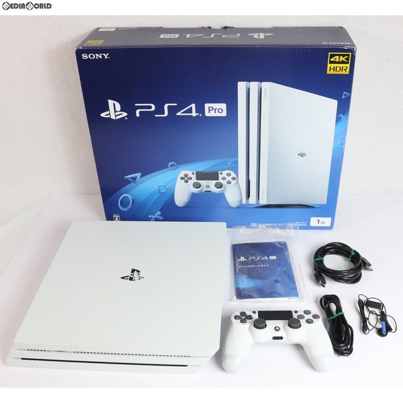 中古即納』{訳あり}{本体}{PS4}プレイステーション4 プロ PlayStation4 Pro グレイシャー・ホワイト 1TB(CUH- 7100BB02)(20180308) 通販 LINEポイント最大0.5%GET | LINEショッピング