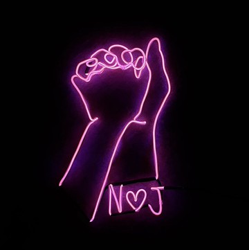 neonlite 客製霓虹文字圖案燈 /手牽手/