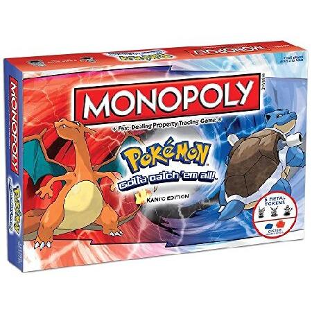 Monopoly Pokemon Kanto Edition Boardgame 並行輸入品