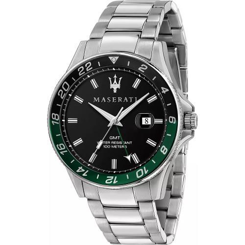 マセラティMaserati 純正men's Watch 腕時計 正規品 純正ショッパー付き マセラティ 腕時計 メンズ ブルー