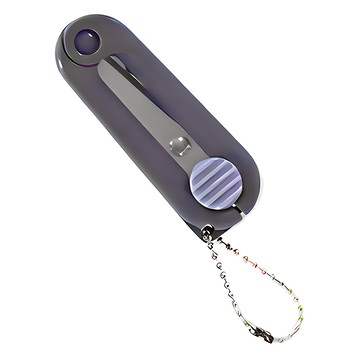 KUTSUWA HiLiNE 迷你攜帶剪刀 日本製 刀刃19mm 附帶珠鏈  冬銀河  1個